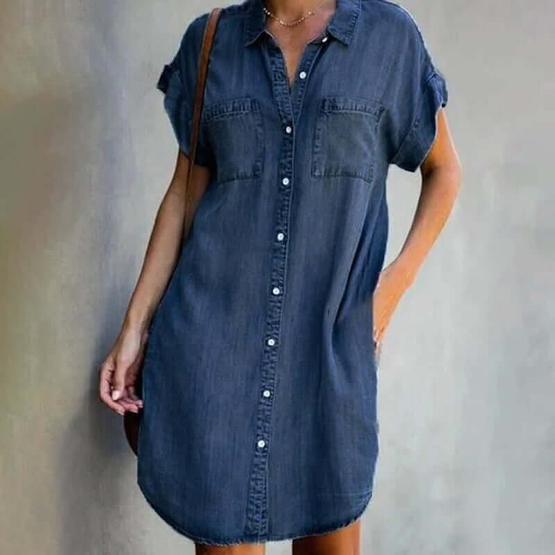 Harlow&Ellis - Stylish Denim Dress