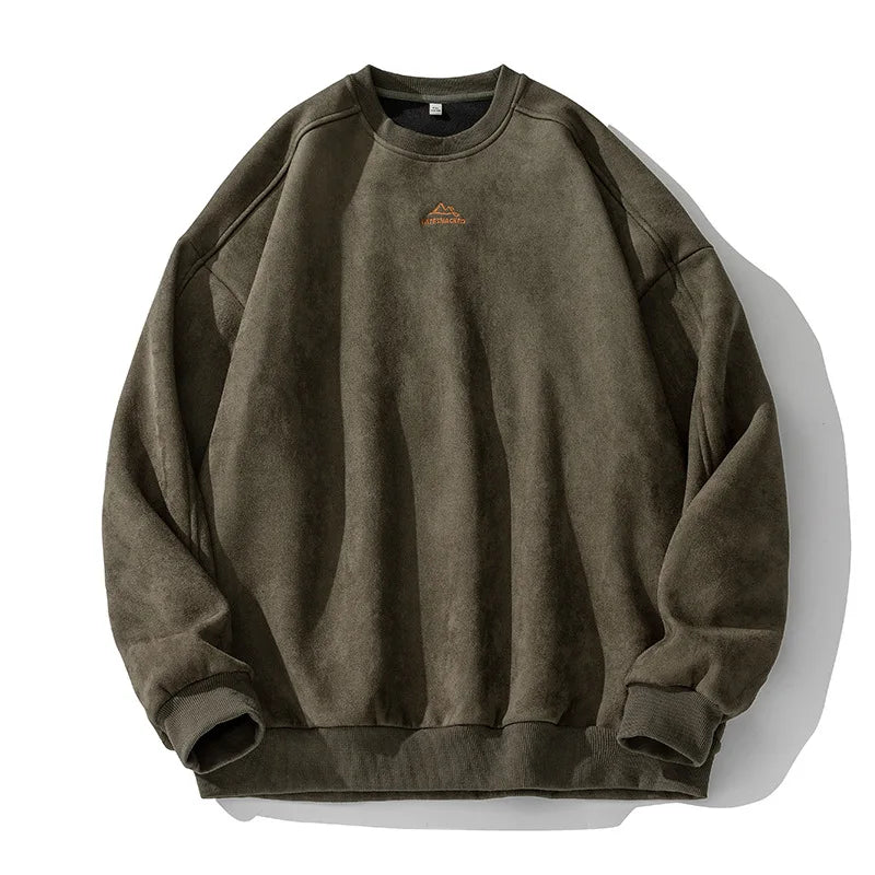 Harlow&Ellis - Suede Pullover