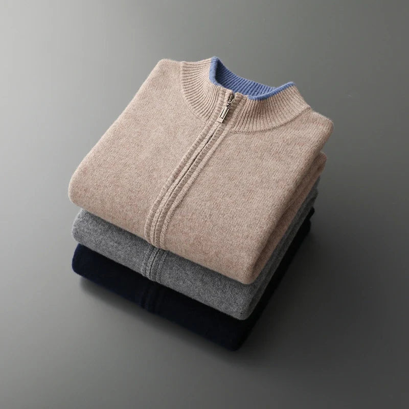 Harlow&Ellis - Cashmere Zip Jacket