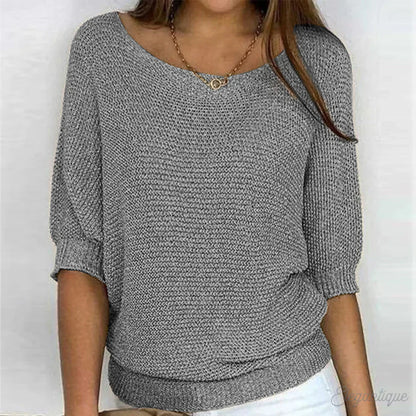 Harlow&Ellis - Relaxed Knit Top