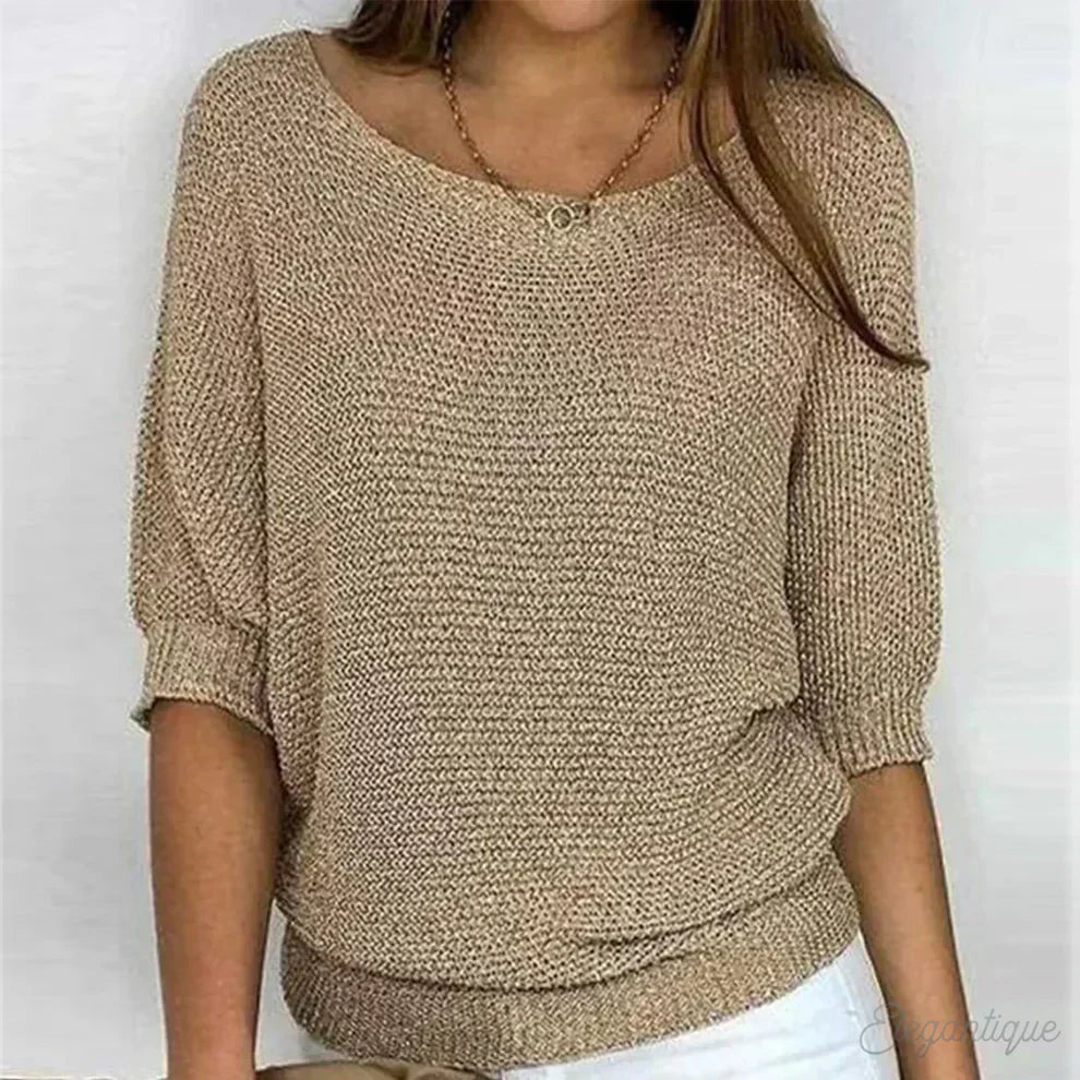 Harlow&Ellis - Relaxed Knit Top