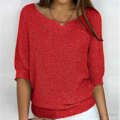 Harlow&Ellis - Relaxed Knit Top